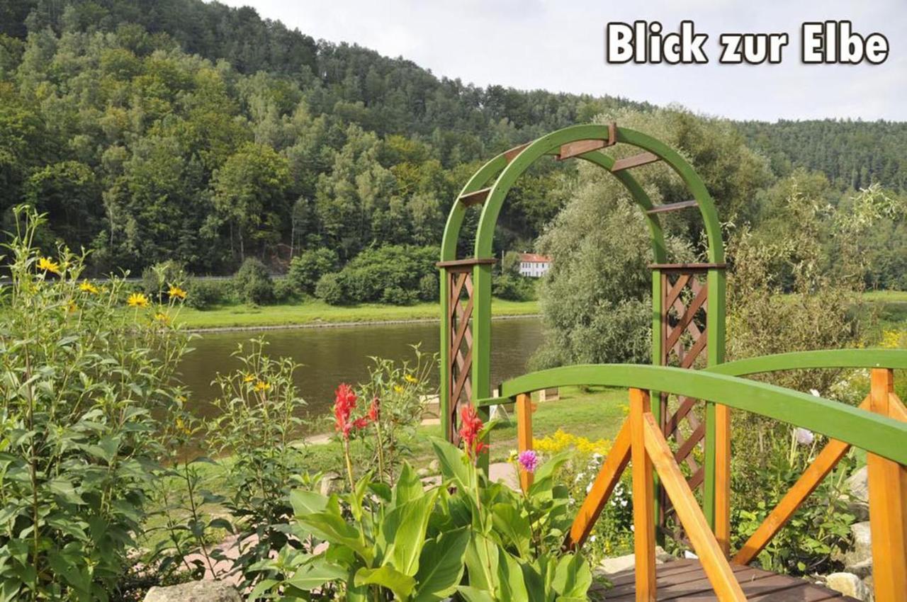 Campingplatz Am Treidlerweg Кёнигштайн-ан-дер-Эльбе Экстерьер фото