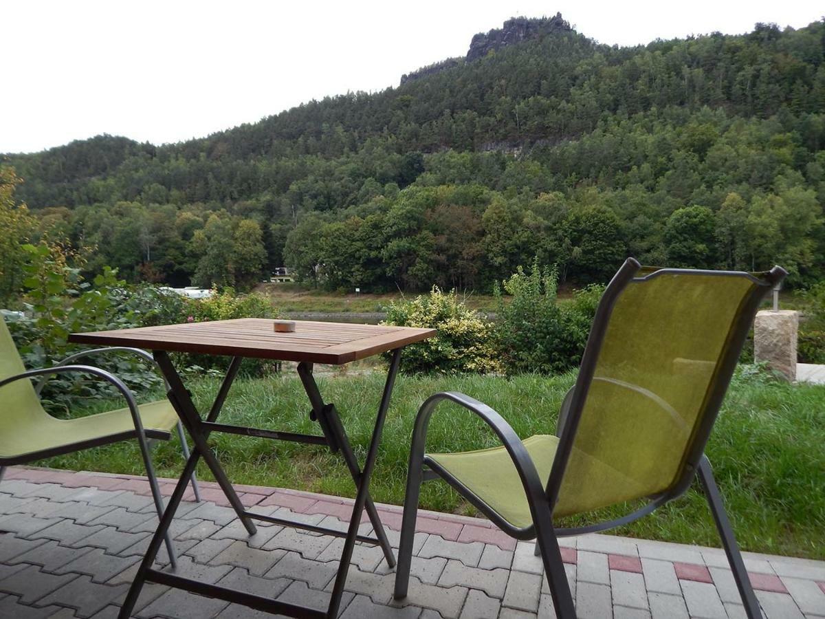 Campingplatz Am Treidlerweg Кёнигштайн-ан-дер-Эльбе Экстерьер фото